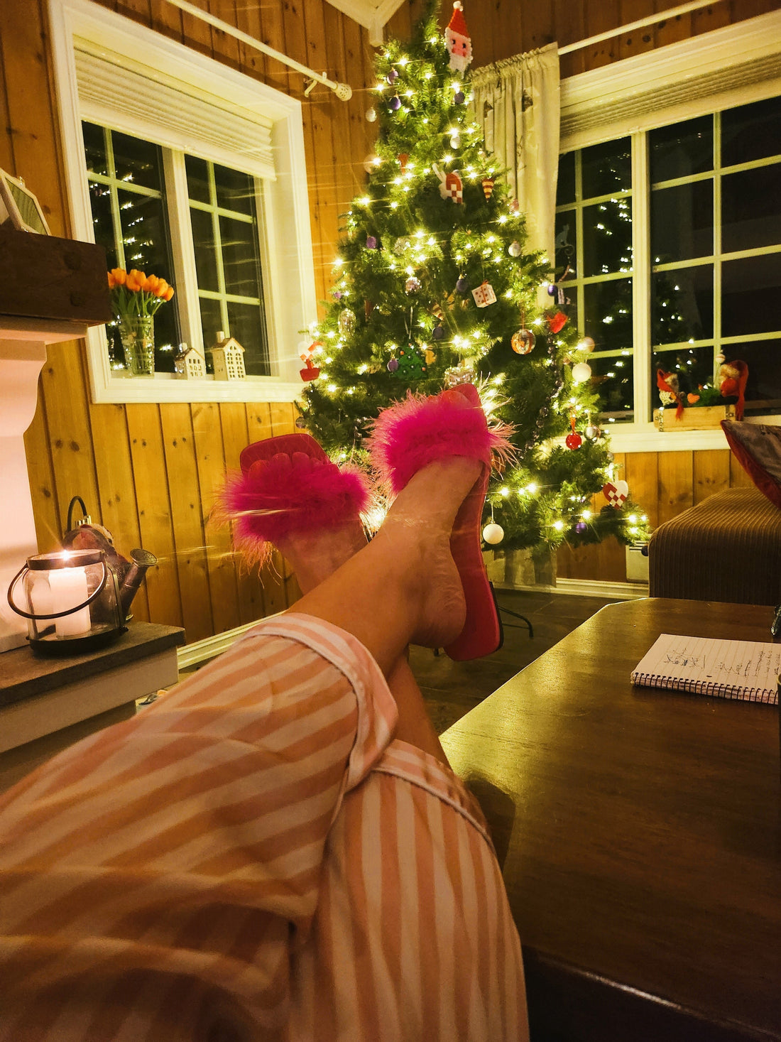 Pysj forann juletre