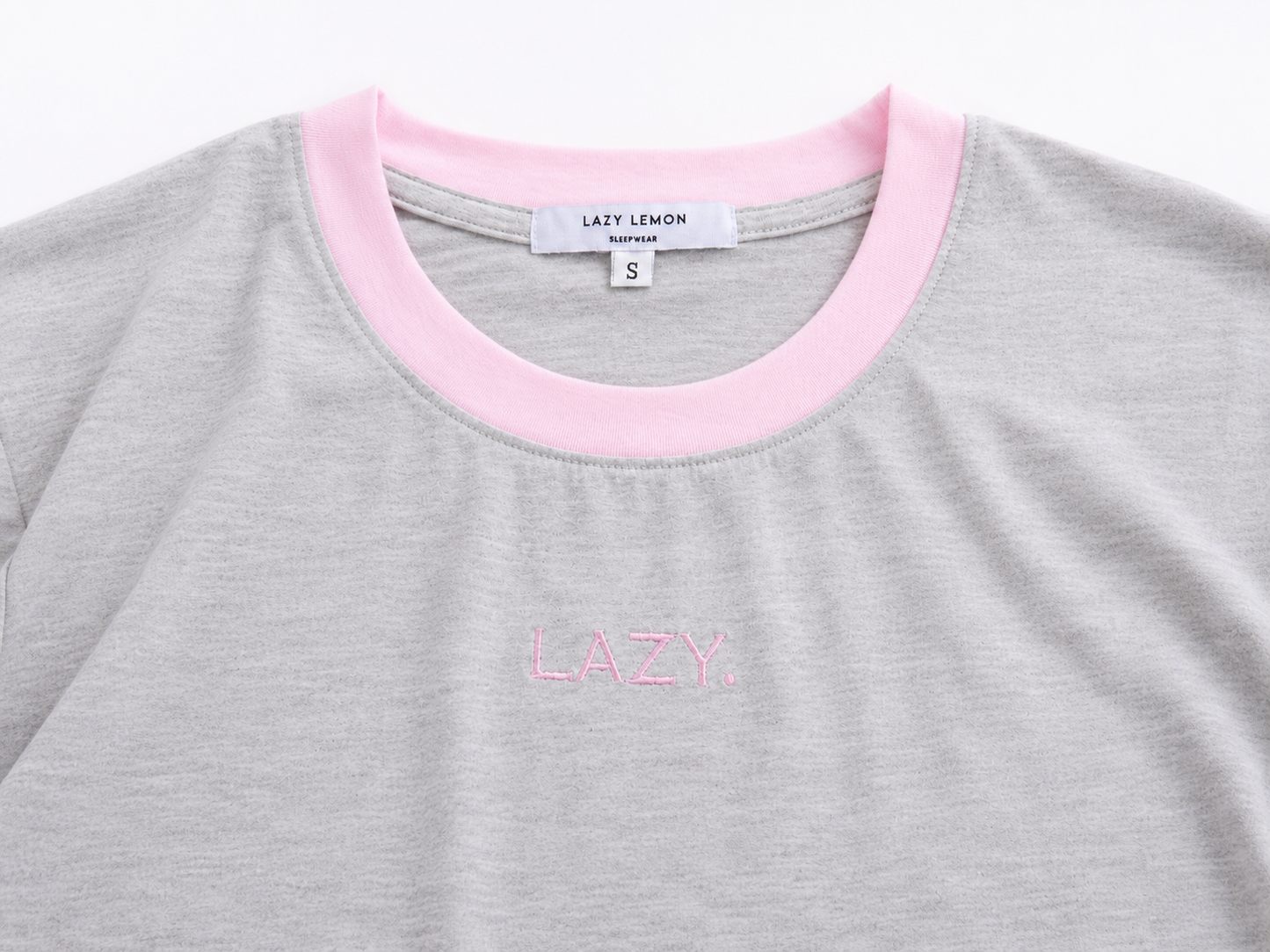 LAZY. grey