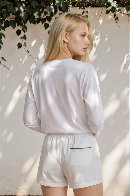 LAZY. white