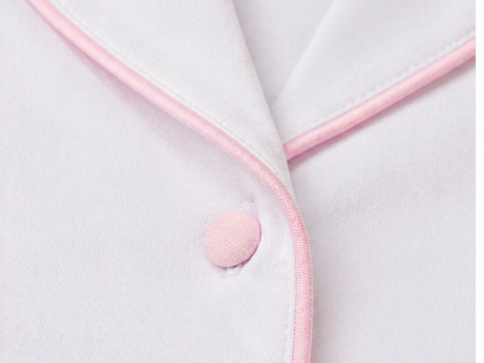 Mix 'n' Match: Hvit/Rosa overdel kort