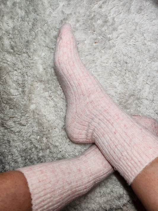 Merino Ull blanding - Rosa